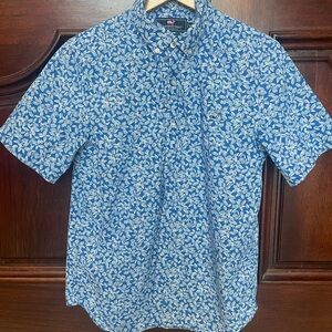 Vineyard Vines Short Sleeve Slim Fit Button Down Shirt